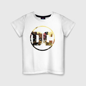 Детская футболка хлопок с принтом Sinestro , 100% хлопок | круглый вырез горловины, полуприлегающий силуэт, длина до линии бедер | dc | shtatjl | sinestro | логотип | синестро