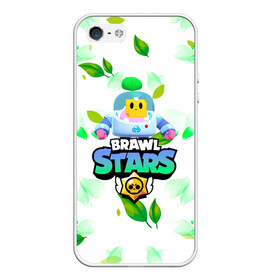 Чехол для iPhone 5/5S матовый с принтом Sprout Brawl Stars , Силикон | Область печати: задняя сторона чехла, без боковых панелей | brawl | brawl stars | sprout | бравл | бравл старс | росток | спраут | спраут brawl stars | спроут