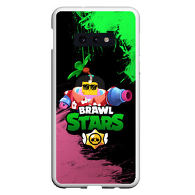 Чехол для Samsung S10E с принтом СПРУТ BRAWL STARS , Силикон | Область печати: задняя сторона чехла, без боковых панелей | brawl | brawl stars | brawl stars sprout | clash | sprout | tropical sprout | бравл старс | игра | мобильные игры | спраут | тропический спрут