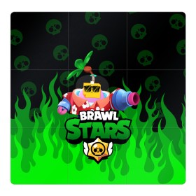 Магнитный плакат 3Х3 с принтом СПРАУТ BRAWL STARS , Полимерный материал с магнитным слоем | 9 деталей размером 9*9 см | Тематика изображения на принте: brawl | brawl stars | brawl stars sprout | clash | sprout | tropical sprout | бравл старс | игра | мобильные игры | спраут | тропический спрут