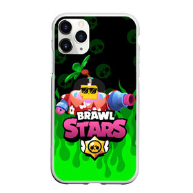 Чехол для iPhone 11 Pro матовый с принтом СПРАУТ BRAWL STARS , Силикон |  | brawl | brawl stars | brawl stars sprout | clash | sprout | tropical sprout | бравл старс | игра | мобильные игры | спраут | тропический спрут