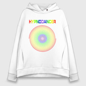 Женское худи Oversize хлопок с принтом HYPNODANCER , френч-терри — 70% хлопок, 30% полиэстер. Мягкий теплый начес внутри —100% хлопок | боковые карманы, эластичные манжеты и нижняя кромка, капюшон на магнитной кнопке | Тематика изображения на принте: hypnodancer | hypnodancer little | little big | uno | группа little big | литл биг | надпись