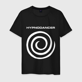 Мужская футболка хлопок с принтом HYPNODANCER , 100% хлопок | прямой крой, круглый вырез горловины, длина до линии бедер, слегка спущенное плечо. | Тематика изображения на принте: hypnodancer | hypnodancer little | little big | uno | группа little big | литл биг | надпись