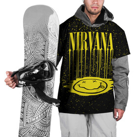 Накидка на куртку 3D с принтом Nirvana , 100% полиэстер |  | bleach | blew | cobain | dave | geffen | hormoaning | in utero | incesticide | krist | kurt | nevermind | nirvana | novoselic | rock | vevo | геффен | курт кобейн | нирвана | рок