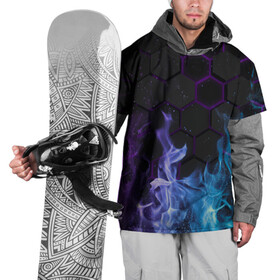 Накидка на куртку 3D с принтом Fire , 100% полиэстер |  | fire | psicodelic | абстрактный | абстракция | калейдоскоп | огонь | пламя | пламя космос | психоделика | радужный | разводы красок | северное сияние | синий огонь | фиолетовый | фракталы