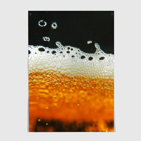 Постер с принтом ТЕМНОЕ ПИВО , 100% бумага
 | бумага, плотность 150 мг. Матовая, но за счет высокого коэффициента гладкости имеет небольшой блеск и дает на свету блики, но в отличии от глянцевой бумаги не покрыта лаком | beer | бир | напитки | пенное
