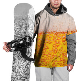 Накидка на куртку 3D с принтом ПИВО , 100% полиэстер |  | beer | textures | бир | напитки | пенное | текстуры | фон