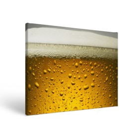 Холст прямоугольный с принтом ПИВО , 100% ПВХ |  | beer | textures | бир | напитки | пенное | текстуры | фон