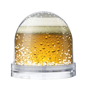Снежный шар с принтом ПИВО , Пластик | Изображение внутри шара печатается на глянцевой фотобумаге с двух сторон | beer | textures | бир | напитки | пенное | текстуры | фон