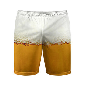 Мужские шорты спортивные с принтом Я ПИВО ,  |  | beer | бир | напитки | пенное