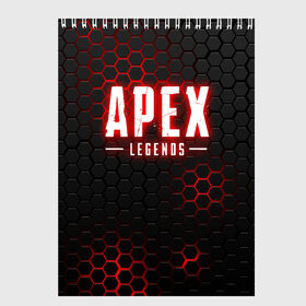 Скетчбук с принтом APEX LEGENDS , 100% бумага
 | 48 листов, плотность листов — 100 г/м2, плотность картонной обложки — 250 г/м2. Листы скреплены сверху удобной пружинной спиралью | apex | apex legends | battle | battle royal | bloodhound | titanfall | wraith | апекс | апекс легендс | батл рояль | битва | война | каустик | королевская битва