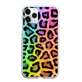 Чехол для iPhone 11 Pro Max матовый с принтом JAGUAR GRADIENT , Силикон |  | cat | jaguar | leopard | yaguar | дикая кошка | животные | кошка | леопард | пятна животного | текстура | шерсть | ягуар
