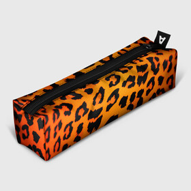 Пенал 3D с принтом JAGUAR GOLD , 100% полиэстер | плотная ткань, застежка на молнии | cat | jaguar | leopard | yaguar | дикая кошка | животные | кошка | леопард | пятна животного | текстура | шерсть | ягуар