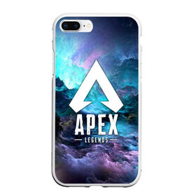 Чехол для iPhone 7Plus/8 Plus матовый с принтом APEX LEGENDS , Силикон | Область печати: задняя сторона чехла, без боковых панелей | apex | apex legends | battle | battle royal | bloodhound | titanfall | wraith | апекс | апекс легендс | батл рояль | битва | война | каустик | королевская битва