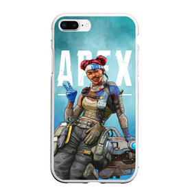 Чехол для iPhone 7Plus/8 Plus матовый с принтом APEX LEGENDS Lifeline , Силикон | Область печати: задняя сторона чехла, без боковых панелей | apex | apex legends | lifeline | апекс | игры | лайфлайн