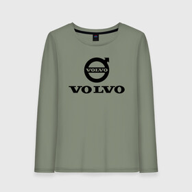 Женский лонгслив хлопок с принтом VOLVO. , 100% хлопок |  | abstract | auto | brand | car | geometry | sport | texture | volvo | абстракция | авто | автомобильные | бренд | вольва | вольво | геометрия | классика | машины | модные | спорт | стиль | текстура