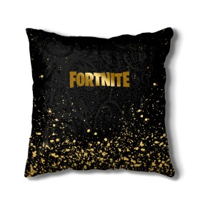 Подушка 3D с принтом FORTNITE GOLDEN , наволочка – 100% полиэстер, наполнитель – холлофайбер (легкий наполнитель, не вызывает аллергию). | состоит из подушки и наволочки. Наволочка на молнии, легко снимается для стирки | deadmau5 | fortnite | fortnite 2 | fortnite x маршмелло | ikonik | marshmello | ninja | ninja streamer | raven | travis scott | ворон | иконик | ниндзя | пили | рейвен | трэвис скотт | фортнайт