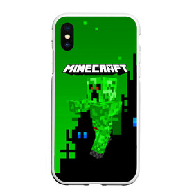 Чехол для iPhone XS Max матовый с принтом Minecraft , Силикон | Область печати: задняя сторона чехла, без боковых панелей | Тематика изображения на принте: craft | game | mine | minecraft | minecraftmemories | pixel | tnt | twitter | блок | динамит | игра | красный блок | майнкрафт | маркус перссон | пиксель | ремесло | тротил | шахта