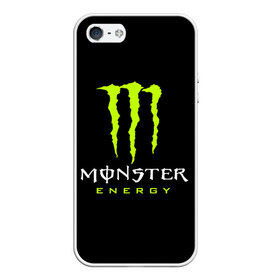 Чехол для iPhone 5/5S матовый с принтом MONSTER ENERGY , Силикон | Область печати: задняя сторона чехла, без боковых панелей | Тематика изображения на принте: black monster | bmx | claw | cybersport | energy | monster | monster energy | moto | motocross | race | sport | киберспорт | когти | монстер энерджи | монстр | мото | мотокросс | ралли | скейтбординг | спорт | т | энергия