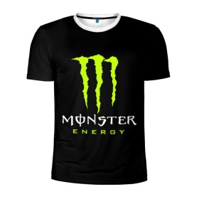 Мужская футболка 3D спортивная с принтом MONSTER ENERGY , 100% полиэстер с улучшенными характеристиками | приталенный силуэт, круглая горловина, широкие плечи, сужается к линии бедра | Тематика изображения на принте: black monster | bmx | claw | cybersport | energy | monster | monster energy | moto | motocross | race | sport | киберспорт | когти | монстер энерджи | монстр | мото | мотокросс | ралли | скейтбординг | спорт | т | энергия