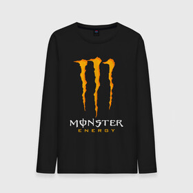 Мужской лонгслив хлопок с принтом MONSTER ENERGY , 100% хлопок |  | black monster | bmx | claw | cybersport | energy | monster | monster energy | moto | motocross | race | sport | киберспорт | когти | монстер энерджи | монстр | мото | мотокросс | ралли | скейтбординг | спорт | т | энергия