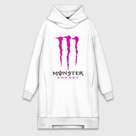 Платье-худи хлопок с принтом MONSTER ENERGY ,  |  | black monster | bmx | claw | cybersport | energy | monster | monster energy | moto | motocross | race | sport | киберспорт | когти | монстер энерджи | монстр | мото | мотокросс | ралли | скейтбординг | спорт | т | энергия