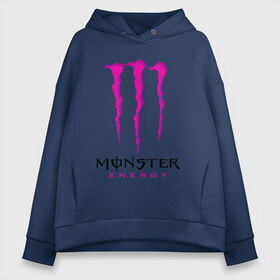 Женское худи Oversize хлопок с принтом MONSTER ENERGY , френч-терри — 70% хлопок, 30% полиэстер. Мягкий теплый начес внутри —100% хлопок | боковые карманы, эластичные манжеты и нижняя кромка, капюшон на магнитной кнопке | black monster | bmx | claw | cybersport | energy | monster | monster energy | moto | motocross | race | sport | киберспорт | когти | монстер энерджи | монстр | мото | мотокросс | ралли | скейтбординг | спорт | т | энергия