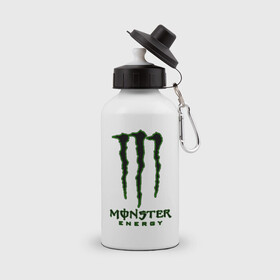 Бутылка спортивная с принтом MONSTER ENERGY , металл | емкость — 500 мл, в комплекте две пластиковые крышки и карабин для крепления | Тематика изображения на принте: black monster | bmx | claw | cybersport | energy | monster | monster energy | moto | motocross | race | sport | киберспорт | когти | монстер энерджи | монстр | мото | мотокросс | ралли | скейтбординг | спорт | т | энергия