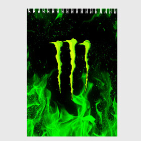 Скетчбук с принтом MONSTER ENERGY , 100% бумага
 | 48 листов, плотность листов — 100 г/м2, плотность картонной обложки — 250 г/м2. Листы скреплены сверху удобной пружинной спиралью | black monster | bmx | claw | cybersport | energy | monster | monster energy | moto | motocross | race | sport | киберспорт | когти | монстер энерджи | монстр | мото | мотокросс | ралли | скейтбординг | спорт | т | энергия