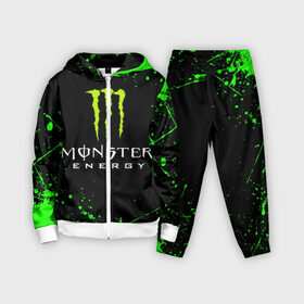 Детский костюм 3D с принтом MONSTER ENERGY ,  |  | black monster | bmx | claw | cybersport | energy | monster | monster energy | moto | motocross | race | sport | киберспорт | когти | монстер энерджи | монстр | мото | мотокросс | ралли | скейтбординг | спорт | т | энергия