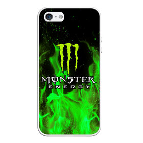 Чехол для iPhone 5/5S матовый с принтом MONSTER ENERGY , Силикон | Область печати: задняя сторона чехла, без боковых панелей | black monster | bmx | claw | cybersport | energy | monster | monster energy | moto | motocross | race | sport | киберспорт | когти | монстер энерджи | монстр | мото | мотокросс | ралли | скейтбординг | спорт | т | энергия