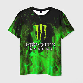 Мужская футболка 3D с принтом MONSTER ENERGY , 100% полиэфир | прямой крой, круглый вырез горловины, длина до линии бедер | black monster | bmx | claw | cybersport | energy | monster | monster energy | moto | motocross | race | sport | киберспорт | когти | монстер энерджи | монстр | мото | мотокросс | ралли | скейтбординг | спорт | т | энергия