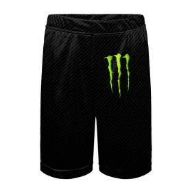 Детские спортивные шорты 3D с принтом MONSTER ENERGY ,  100% полиэстер
 | пояс оформлен широкой мягкой резинкой, ткань тянется
 | Тематика изображения на принте: black monster | bmx | claw | cybersport | energy | monster | monster energy | moto | motocross | race | sport | киберспорт | когти | монстер энерджи | монстр | мото | мотокросс | ралли | скейтбординг | спорт | т | энергия