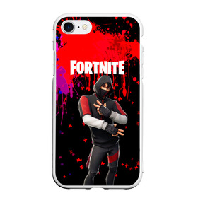 Чехол для iPhone 7/8 матовый с принтом FORTNITE IKONIK , Силикон | Область печати: задняя сторона чехла, без боковых панелей | archetype | fortnite | fortnite 2 | fortnite x | ikonik | marshmello | raven | архетип | ворон | иконик | маршмелло | фортнайт | фортнайт 2 | фортнайт глава 2