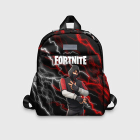 Детский рюкзак 3D с принтом FORTNITE IKONIK. , 100% полиэстер | лямки с регулируемой длиной, сверху петелька, чтобы рюкзак можно было повесить на вешалку. Основное отделение закрывается на молнию, как и внешний карман. Внутри дополнительный карман. По бокам два дополнительных кармашка | archetype | fortnite | fortnite 2 | fortnite x | ikonik | marshmello | raven | архетип | ворон | иконик | маршмелло | фортнайт | фортнайт 2 | фортнайт глава 2