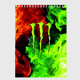 Скетчбук с принтом MONSTER ENERGY , 100% бумага
 | 48 листов, плотность листов — 100 г/м2, плотность картонной обложки — 250 г/м2. Листы скреплены сверху удобной пружинной спиралью | black monster | bmx | claw | cybersport | energy | monster | monster energy | moto | motocross | race | sport | киберспорт | когти | монстер энерджи | монстр | мото | мотокросс | ралли | скейтбординг | спорт | т | энергия