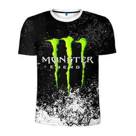 Мужская футболка 3D спортивная с принтом MONSTER ENERGY , 100% полиэстер с улучшенными характеристиками | приталенный силуэт, круглая горловина, широкие плечи, сужается к линии бедра | Тематика изображения на принте: black monster | bmx | claw | cybersport | energy | monster | monster energy | moto | motocross | race | sport | киберспорт | когти | монстер энерджи | монстр | мото | мотокросс | ралли | скейтбординг | спорт | т | энергия