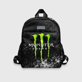 Детский рюкзак 3D с принтом MONSTER ENERGY , 100% полиэстер | лямки с регулируемой длиной, сверху петелька, чтобы рюкзак можно было повесить на вешалку. Основное отделение закрывается на молнию, как и внешний карман. Внутри дополнительный карман. По бокам два дополнительных кармашка | Тематика изображения на принте: black monster | bmx | claw | cybersport | energy | monster | monster energy | moto | motocross | race | sport | киберспорт | когти | монстер энерджи | монстр | мото | мотокросс | ралли | скейтбординг | спорт | т | энергия