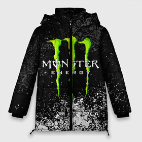 Женская зимняя куртка 3D с принтом MONSTER ENERGY , верх — 100% полиэстер; подкладка — 100% полиэстер; утеплитель — 100% полиэстер | длина ниже бедра, силуэт Оверсайз. Есть воротник-стойка, отстегивающийся капюшон и ветрозащитная планка. 

Боковые карманы с листочкой на кнопках и внутренний карман на молнии | black monster | bmx | claw | cybersport | energy | monster | monster energy | moto | motocross | race | sport | киберспорт | когти | монстер энерджи | монстр | мото | мотокросс | ралли | скейтбординг | спорт | т | энергия