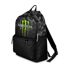 Рюкзак 3D с принтом MONSTER ENERGY , 100% полиэстер | лямки с регулируемой длиной, сверху петелька, чтобы рюкзак можно было повесить на вешалку. Основное отделение закрывается на молнию, как и внешний карман. Внутри два дополнительных кармана, один из которых закрывается на молнию. По бокам два дополнительных кармашка | black monster | bmx | claw | cybersport | energy | monster | monster energy | moto | motocross | race | sport | киберспорт | когти | монстер энерджи | монстр | мото | мотокросс | ралли | скейтбординг | спорт | т | энергия