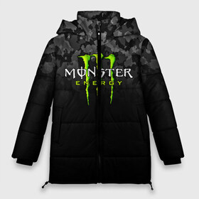 Женская зимняя куртка 3D с принтом MONSTER ENERGY , верх — 100% полиэстер; подкладка — 100% полиэстер; утеплитель — 100% полиэстер | длина ниже бедра, силуэт Оверсайз. Есть воротник-стойка, отстегивающийся капюшон и ветрозащитная планка. 

Боковые карманы с листочкой на кнопках и внутренний карман на молнии | black monster | bmx | claw | cybersport | energy | monster | monster energy | moto | motocross | race | sport | киберспорт | когти | монстер энерджи | монстр | мото | мотокросс | ралли | скейтбординг | спорт | т | энергия