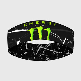 Повязка на голову 3D с принтом MONSTER ENERGY ,  |  | black monster | bmx | claw | cybersport | energy | monster | monster energy | moto | motocross | race | sport | киберспорт | когти | монстер энерджи | монстр | мото | мотокросс | ралли | скейтбординг | спорт | т | энергия