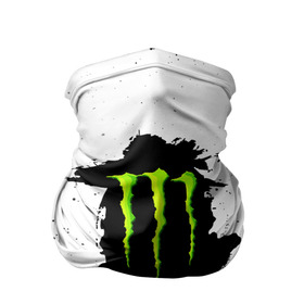 Бандана-труба 3D с принтом MONSTER ENERGY , 100% полиэстер, ткань с особыми свойствами — Activecool | плотность 150‒180 г/м2; хорошо тянется, но сохраняет форму | 