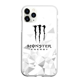 Чехол для iPhone 11 Pro матовый с принтом MONSTER ENERGY , Силикон |  | black monster | bmx | claw | cybersport | energy | monster | monster energy | moto | motocross | race | sport | киберспорт | когти | монстер энерджи | монстр | мото | мотокросс | ралли | скейтбординг | спорт | т | энергия