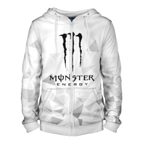 Мужская толстовка 3D на молнии с принтом MONSTER ENERGY , 100% полиэстер | длина до линии бедра, манжеты и пояс оформлены мягкой тканевой резинкой, двухслойный капюшон со шнурком для регулировки, спереди молния, по бокам два кармана | black monster | bmx | claw | cybersport | energy | monster | monster energy | moto | motocross | race | sport | киберспорт | когти | монстер энерджи | монстр | мото | мотокросс | ралли | скейтбординг | спорт | т | энергия