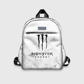 Детский рюкзак 3D с принтом MONSTER ENERGY  , 100% полиэстер | лямки с регулируемой длиной, сверху петелька, чтобы рюкзак можно было повесить на вешалку. Основное отделение закрывается на молнию, как и внешний карман. Внутри дополнительный карман. По бокам два дополнительных кармашка | black monster | bmx | claw | cybersport | energy | monster | monster energy | moto | motocross | race | sport | киберспорт | когти | монстер энерджи | монстр | мото | мотокросс | ралли | скейтбординг | спорт | т | энергия