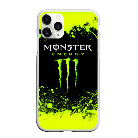 Чехол для iPhone 11 Pro матовый с принтом MONSTER ENERGY , Силикон |  | black monster | bmx | claw | cybersport | energy | monster | monster energy | moto | motocross | race | sport | киберспорт | когти | монстер энерджи | монстр | мото | мотокросс | ралли | скейтбординг | спорт | т | энергия