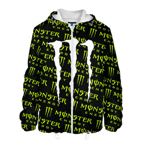 Мужская куртка 3D с принтом MONSTER ENERGY  , ткань верха — 100% полиэстер, подклад — флис | прямой крой, подол и капюшон оформлены резинкой с фиксаторами, два кармана без застежек по бокам, один большой потайной карман на груди. Карман на груди застегивается на липучку | black monster | bmx | claw | cybersport | energy | monster | monster energy | moto | motocross | race | sport | киберспорт | когти | монстер энерджи | монстр | мото | мотокросс | ралли | скейтбординг | спорт | т | энергия