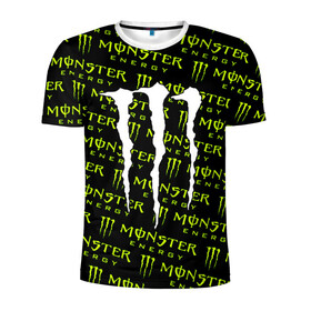 Мужская футболка 3D спортивная с принтом MONSTER ENERGY  , 100% полиэстер с улучшенными характеристиками | приталенный силуэт, круглая горловина, широкие плечи, сужается к линии бедра | black monster | bmx | claw | cybersport | energy | monster | monster energy | moto | motocross | race | sport | киберспорт | когти | монстер энерджи | монстр | мото | мотокросс | ралли | скейтбординг | спорт | т | энергия