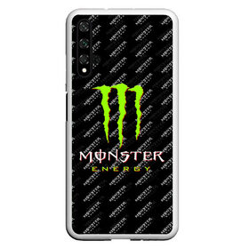 Чехол для Honor 20 с принтом MONSTER ENERGY (Z) , Силикон | Область печати: задняя сторона чехла, без боковых панелей | Тематика изображения на принте: black monster | bmx | claw | cybersport | energy | monster | monster energy | moto | motocross | race | sport | киберспорт | когти | монстер энерджи | монстр | мото | мотокросс | ралли | скейтбординг | спорт | т | энергия